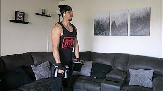 Chest, Shoulders, and Triceps Workout At Home | No Gym, No Problem | PowerBlock Elite 90 Dumbbells