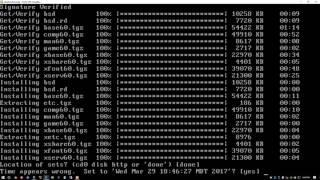 Quick Install of OpenBSD 6.0