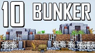 10 Bunker in Minecraft  Minecraft Bunker bauen deutsch