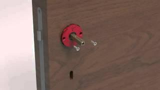 Montaza Colombo kvaka - How to install a Colombo Design door handle