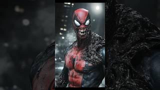 DEADPOOL COSPLAYS VENOM AI #deadpool #marvel