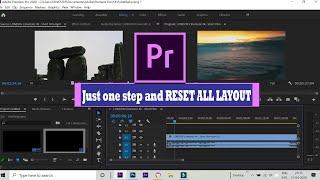 How to reset adobe premiere pro 2020 to default settings.