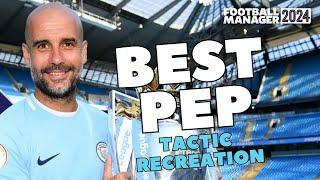 The Best Pep Guardiola 433 Tactic FM24 - Tactic Recreations in Football Manager