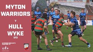 THE U13 COHDRL CHALLENGE CUP FINAL| MYTON WARRIORS V HULL WYKE