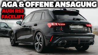 ABGASANLAGE & ANSAUGUNG für unseren AUDI RS3 8Y FACELIFT