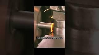 Friction welding process explaination #information #entertainment #facts #friction #science #welding