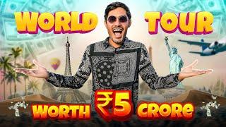 World Tour- Worth 5 Crore Rupees | Our New Studio Tour