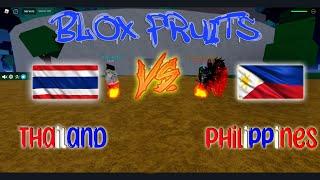 Philippines VS Thailand - Blox Fruits PVP