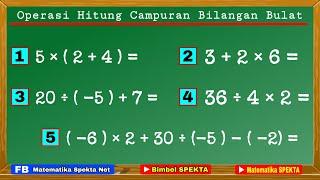 Operasi Hitung Campuran Bilangan Bulat