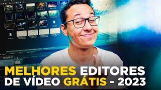 MELHORES EDITORES DE VÍDEO GRÁTIS de 2023