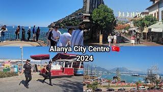 Alanya City Centre Vlog | Alanya Marina | Alanya City Centre Walking Tour | Turkey 2024