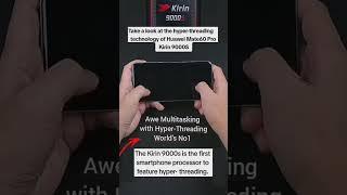 Awe Multitasking with Hyper-Threading | World's No1 SMT SoC | Mate 60 Pro | Kirin 9000s | Huawei