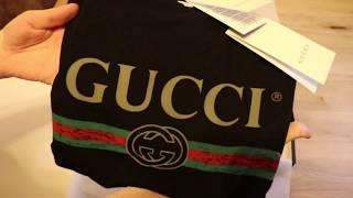 Gucci - Logo T-Shirt Black | Unboxing | Kathy