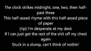 Eminem - Rabbit Run (Lyrics)