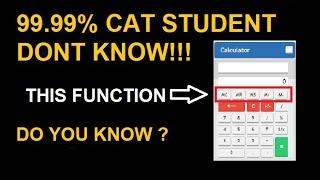 CAT 2020 Onscreen Calculator | How & when to use calculator in CAT exam