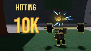 Hitting 10K kills in TSB #roblox #thestrongestbattlegrounds