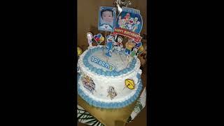 MAMA DANISH HOMEMADE BIRTHDAY CAKE DORAEMON DECO