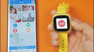 Детские смарт-часы с GPS Elari KidPhone Fresh | Функционал и приложение
