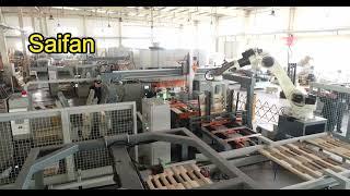 full automatic wooden pallet production line 6 pallets/min