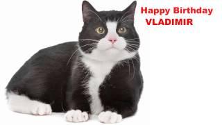 Vladimir  Cats Gatos - Happy Birthday