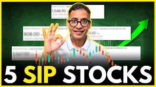 Buy These 5 Stocks Every Month For LONG Term Investing? Rahul Jain Analysis #profit #sipstocks