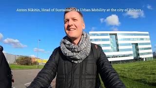 Spokes! 001 Ridecast with Anton Nikitin, Head of Sustainable Urban Mobility at the city of Vilnius