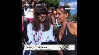 La belle Adèle Exarchopoulos en bas des marches du Festival de Cannes 2024 !