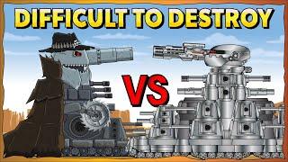 "Robotank 44 vs Creeper" Cartoons about tanks