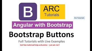 Angular Bootstrap Button Component Tutorial | Angular Bootstrap 4 Tutorials