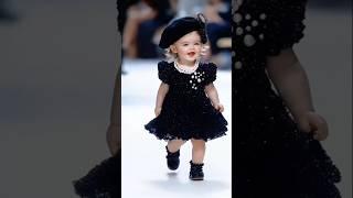 #cute #fashion #baby #AI #runway #fyp #viral #かわいい #kawaii  Baby Fashion Show #shorts