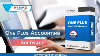 One Plus Complete GST Software for Accounting, Billing & Inventory Management.  @vinayerp