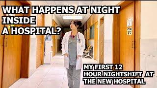 WHAT HAPPENS AT NIGHT IN THE HOSPITAL? MY FIRST NIGHT SHIFT AS A DOCTOR IN THE NEW HOSPITAL