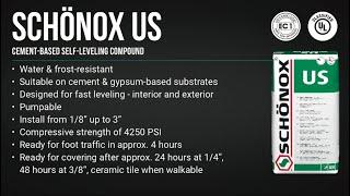 Schönox US - Product Series