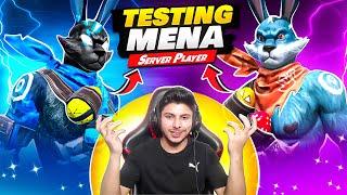Testing Mena Server Player First Time  || Abnormal Player  ? - Garena Free Fire