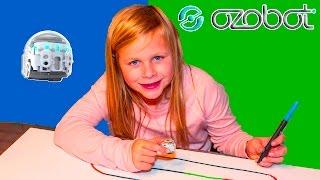 OZOBOT EVO Assistant Learns Coding and Programing Playing with the Ozobot Evo