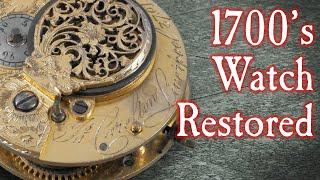 Verge Fusee Almost Defeated Me - King George III era Antique Watch Restoration