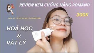 review kem chống nắng romand giá sinh viên