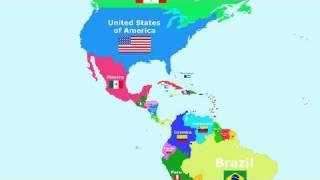 The Countries of the World Song - The Americas