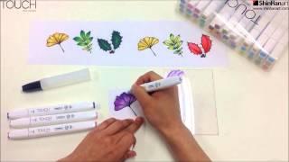 [Shinhan Art] TOUCH TWIN Brush Marker_Coloring Session 2