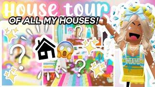 HOUSE TOUR OF ALL MY HOUSES !!  ||Tayforever||