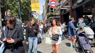 London Walk  Oxford st , Regents st, Soho , Leicester sq, Covent Garden, London’s west end  2024