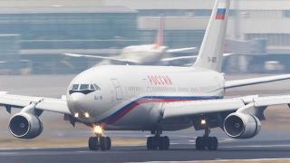 Russian Air Force One - Ilyushin IL-96 LANDING in 4K