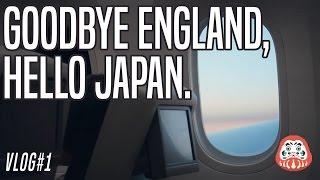 Goodbye England, Hello Japan. - 8th/9th Sept 2016 - Vlog#1