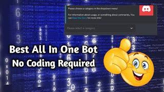 All In One Discord Bot Without Coding!