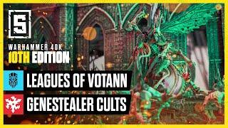 Genestealer Cults vs Leagues of Votann | Warhammer 40k Battle Report