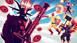 ( NEW ) CRIMSON KING vs EVERY BOSS | TABS - Totally Accurate Battle Simulator