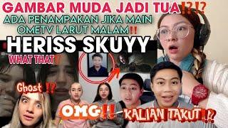 HERISS SKUYY JADI HORROR KALI INI‼️GAMBAR MUDA JADI TUA⁉️ADA PENAMPAKAN JIKA MAIN OMETV LARUT MALAM