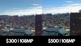 $300 vs $500 108MP Camera Comparison!