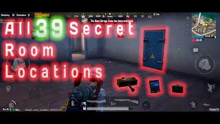 PUBG Mobile Payload 2.0 - no commentary: All 39 Secret Room Locations