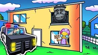 We Caught BIGFOOT Breaking Into Grandma's House in Wobbly Life!!